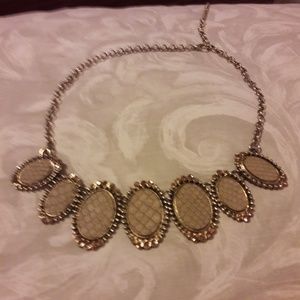 Retro statement necklace